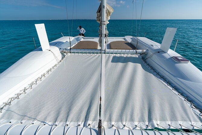 2 in 1 Catamaran to Isla Mujeres Tour from Cancun with Open Bar - What this Cancun catamaran day is really about