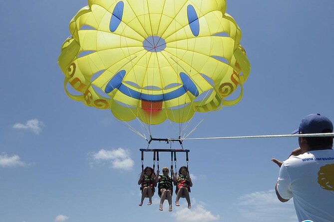 2 in 1 Parasailing and Jet Sky Tour in Cancun - Parasailing above Cancun for 10 to 12 minutes