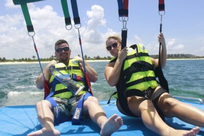 2 in 1 Parasailing and Jet Sky Tour in Cancun