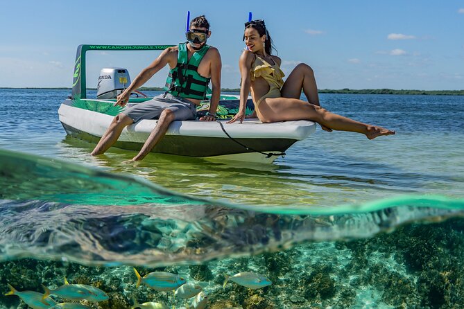 3 in 1 Jungle Speedboat and Snorkeling in Cancun - Three Cancun settings in one fast outing