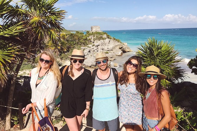 4 PLACES 1 DAY Tour to Coba and Tulum Ruins, Cenote and Playa del Carmen. - Transport, pickup, and the long road home