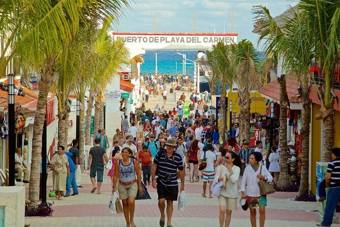 4 PLACES in 1 DAY: Coba, Tulum, Playa del Carmen and Cenote - Playa del Carmen: one hour on Fifth Avenue
