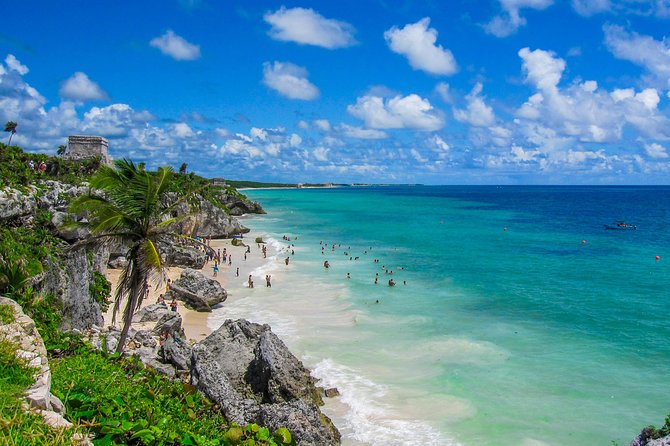 4x1: Coba, Cenote, Tulum and Playa del Carmen Tour from Cancun - Cenote Kuxtal: the day’s best cool-down