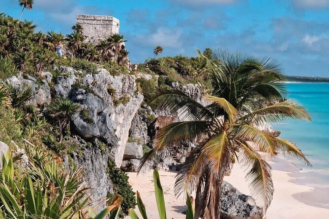 4X1 Tour to Tulum, Coba, Cenote and Playa Del Carmen - Tulum’s sea-facing Maya ruins in 2.5 hours
