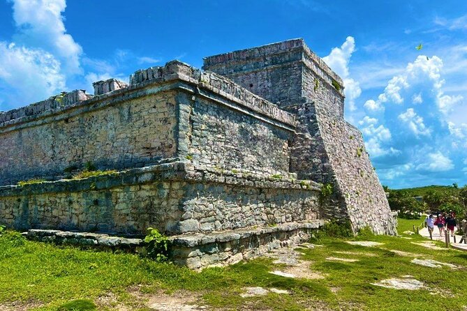 4X1 Tour to Tulum, Coba, Cenote and Playa Del Carmen - Swimming at Cenote Kuxtal