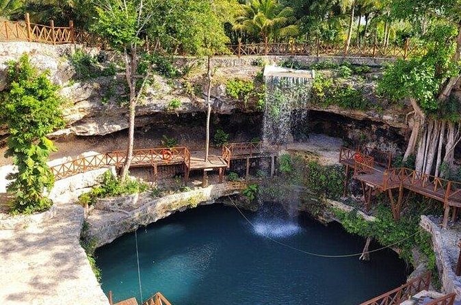 4x1 tour:Tulum/Coba,Cenote,Mayan Village& 5th Av Playa del Carmen - Buffet lunch and the small extra costs