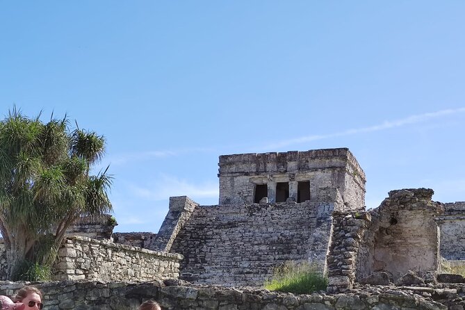 4X1 TOUR Tulum, Coba, Cenote & Playa del Carmen with buffet - Tulum: Caribbean views with a tight clock