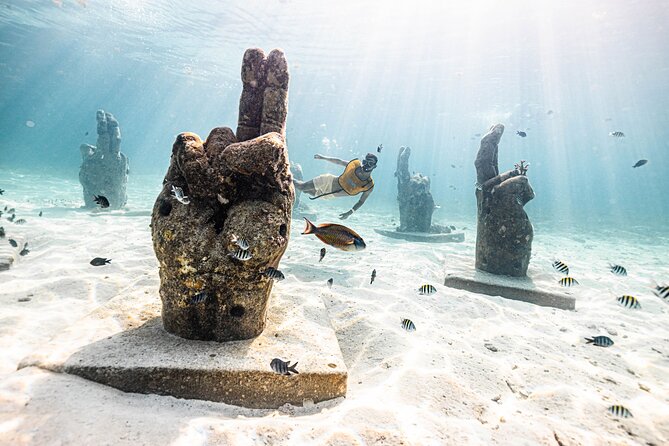 5-in-1 Cancun Snorkeling Tour with Sea Life & Transport Included - Finishing at an underwater cenote