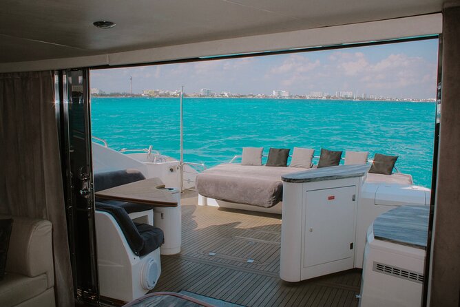 82 Feet Mega Yacht Rental up to 15pax in Cancun - Drinks, Ice, and What You Need to Bring