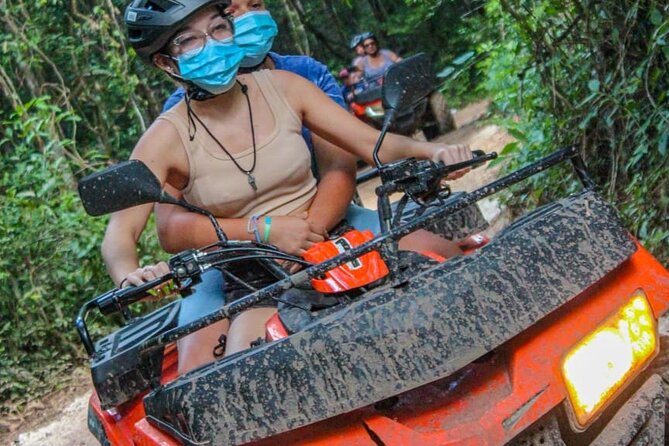 Adrenaline Tour with ATV, Ziplines and Cenote from Cancun - The cenote: natural, cool, and sometimes dark