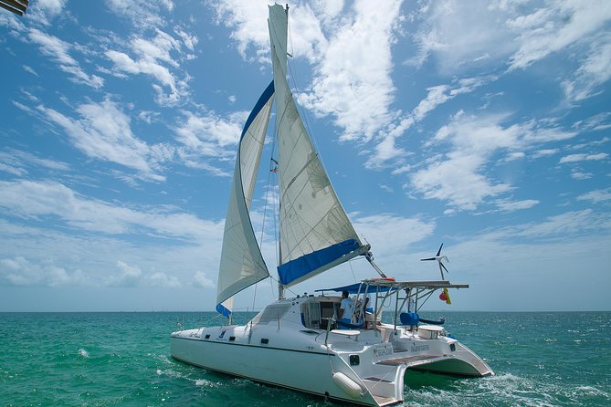 Afternoon Half-Day Catmaran Sailing and Snorkel Adventure - Two hours on Isla Mujeres