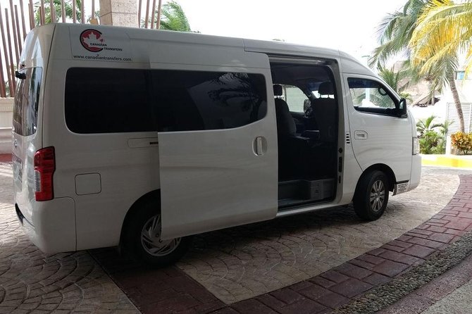 Airport Transfers to Puerto Morelos - Private van (ROUND TRIP) FLAT RATE - Vehicle choice, privacy, and group size