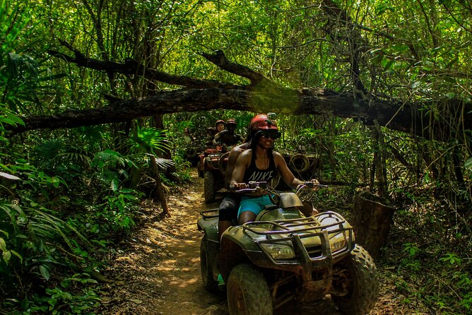 Amazing ATV Tour, Ziplines and Cenote Swim with Lunch and round trip included - What the package includes, and what it leaves out