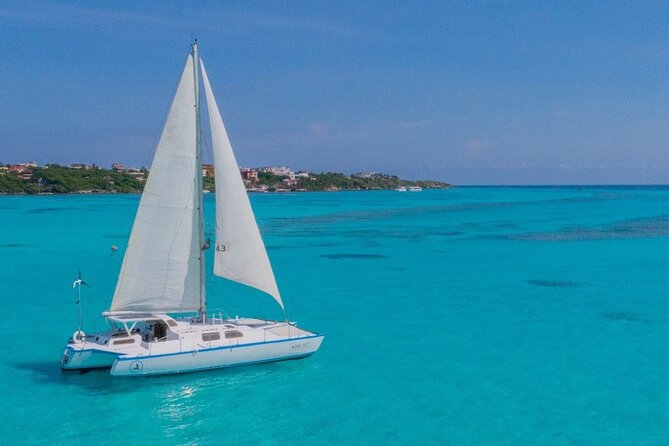 Amazing Catamaran to Isla Mujeres for the best price - Beach club time, calm water, and a buffet lunch