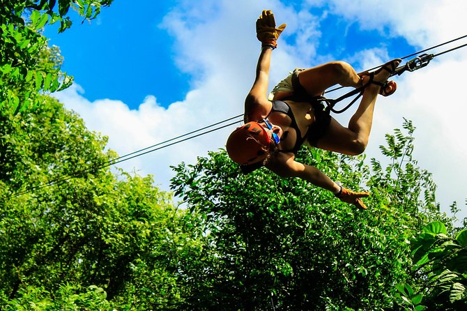 ATV Adventure, Interactive Bridges, Ziplines, Cenote and Lunch - Swimming at Cenote Verde Lucero