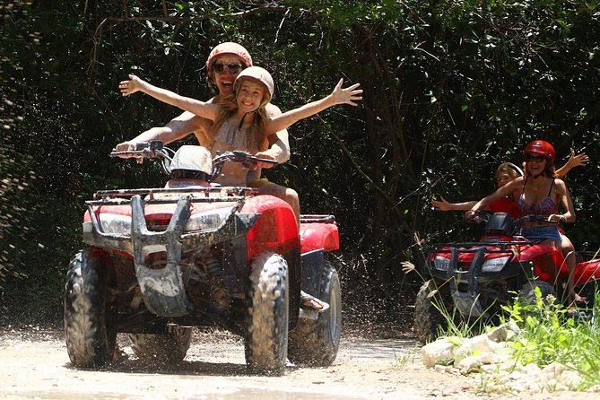 ATV Adventure Tour from Cancun, Playa del Carmen and Riviera Maya - Five ziplines above the trees