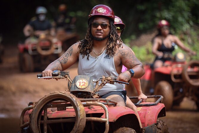 ATV adventure with cenote, ziplines, snack and transport from Cancun or Riviera - Pickup from Cancun, Playa del Carmen, and Tulum