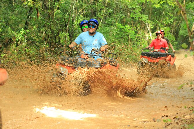 ATV Adventure, Zipline and Cenote Swim Tour from Cancun - From Cancun Hotels to the Puerto Morelos Jungle