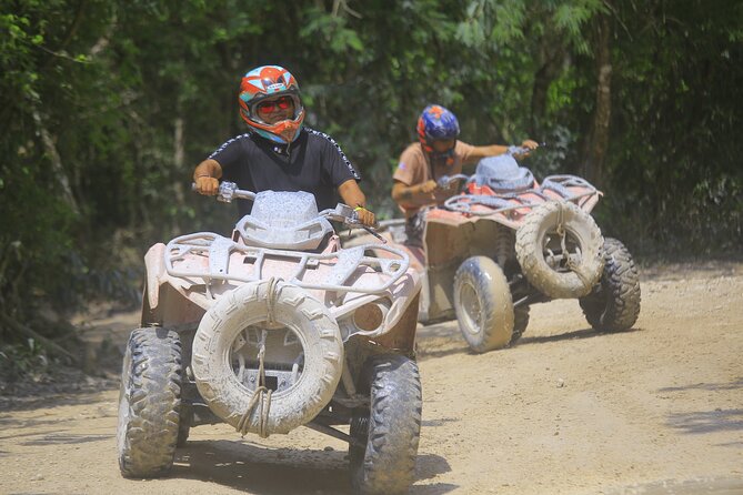 ATV adventure, Ziplines, Cenote Swim, Snack & Transport Included. - What the ATV ride is really like