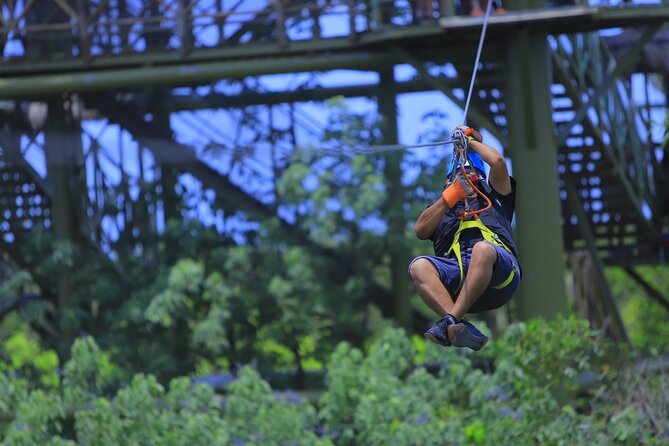 ATV adventure, Ziplines, Cenote Swim, Snack & Transport Included. - Quesadillas and a practical jungle break