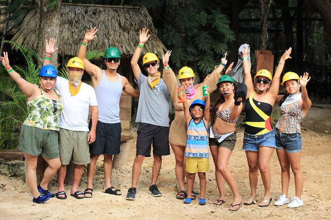 ATV and Zipline and Cenote Adventure with food included in Cancun - Cooling off in the cenote