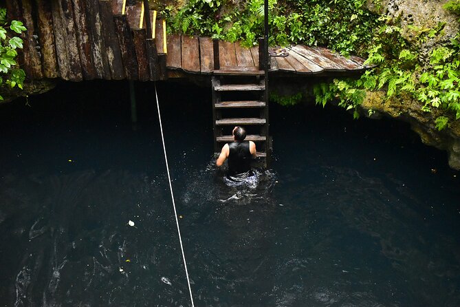ATV Combo Horseback Riding, ATV, Ziplines, Cenote and Lunch - The ATV course: fun, dusty, and not always smooth