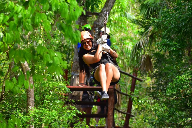 ATV Combo Horseback Riding, ATV, Ziplines, Cenote and Lunch - A quiet horseback ride for beginners