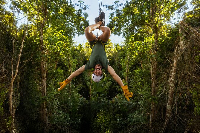 ATV Jungle Adventure with Ziplines, Cenote & Transportation - One ticket, three jungle activities