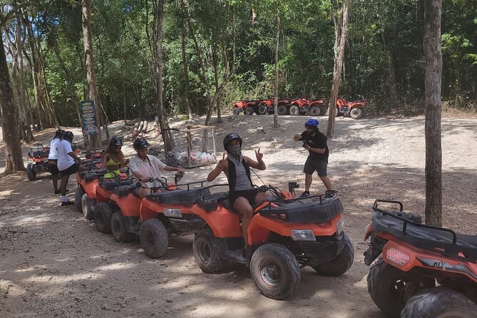 ATV's and Off Road Vehicles with Ziplines and Cenotes - Ziplines and suspension bridges over the forest