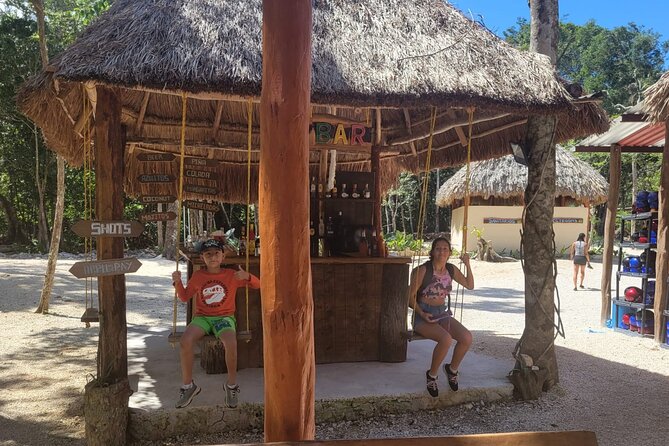 ATV's and Off Road Vehicles with Ziplines and Cenotes - The real cost: $19 plus a $30 park fee