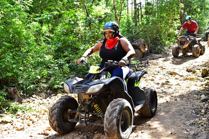 ATV's (shared), Ziplines & Cenote! Half-Day with Transportation from Cancun - The ride from Cancun to La Ruta de los Cenotes