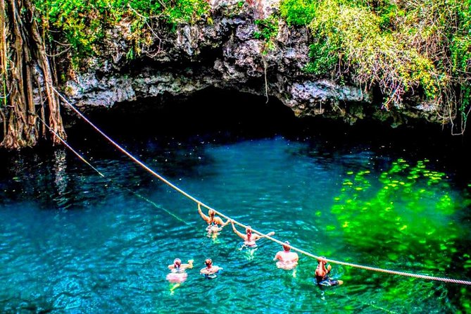 Atv’s, Ziplines and Cenote swim experience from Cancun - A compact zipline course with four lines