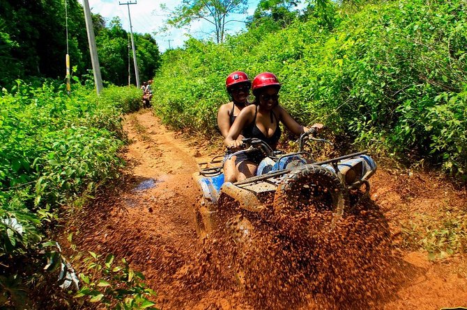 Atv’s, Ziplines and Cenote swim experience from Cancun - The guide and group size