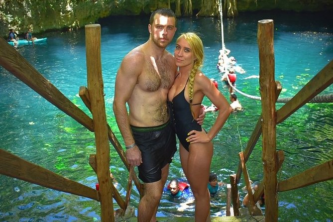 ATV shared experience, Ziplines and Cenote swim experience in one Adrenaline day - Pickup from Cancun and Puerto Morelos