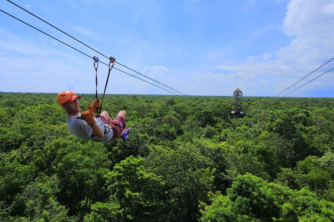 ATV Single & Zip Line from Cancun - Riding a 400cc Can-Am Through the Mayan Jungle
