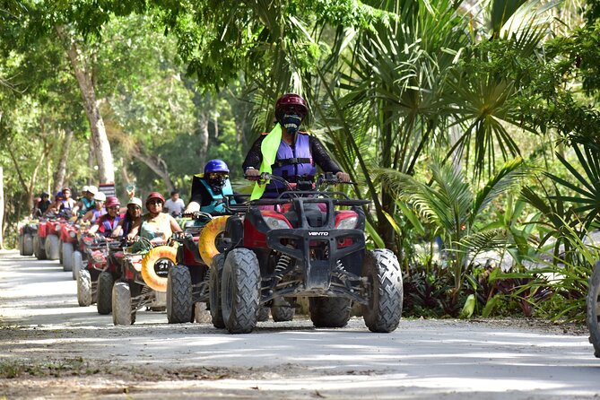 ATV Tour Zipline and Explore 2 Hidden Cenotes - The Ruta de los Cenotes and a second swim