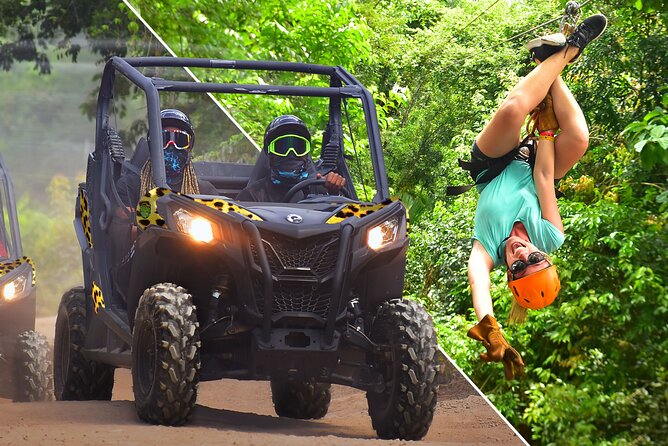 ATV, Ziplines & Cenote with Transportation - Hotel pickup from Cancun and the Riviera Maya