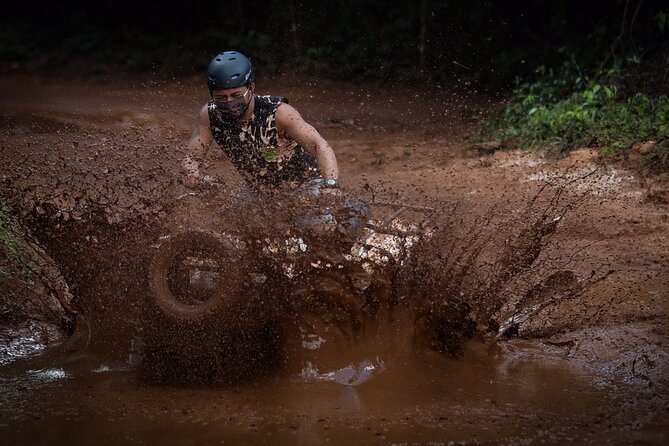 ATV, Ziplines, Tarzan Jump, Lunch and Transportation Day Tour - Food, water, photos, and extra charges