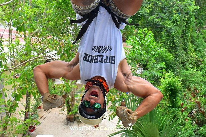 ATV, Ziplining & Cenote Tour, Transportation & Tequila Tasting - Swimming at Cenote Verde Lucero