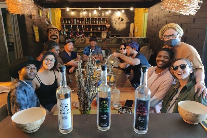 Authentic Artisanal Mezcal tasting in Cancun with appetizers. - The Oaxacan sweets at the end