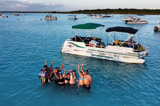 Bacalar 7 Colors Lagoon Full Day Adventure from Cancun - Balneario Marmol and the lagoon’s natural details
