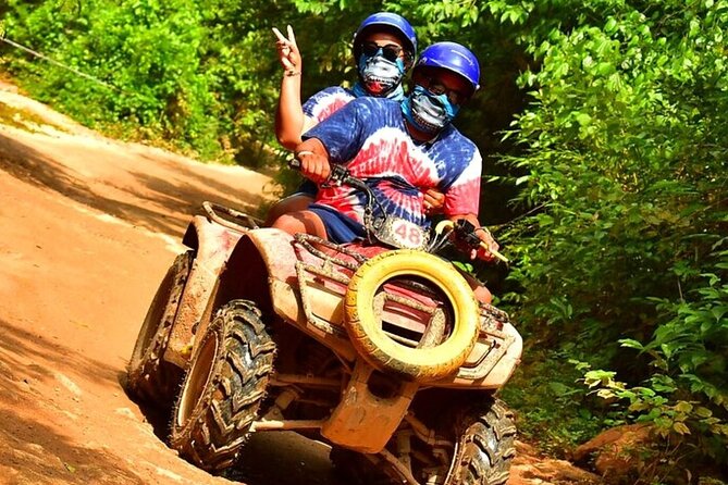 Best Adrenaline Rush in Cancun: ATV, Zip Lines, Cenote, Lunch! - Three ziplines and suspension bridges above the trees