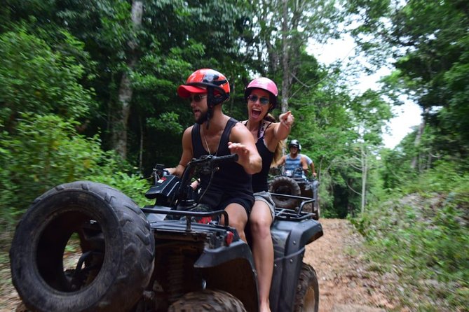 Best Combo from Cancun - Zipline Cenote ATV (Shared) and Lunch From Cancun - Lunch, water, and the end of the active portion