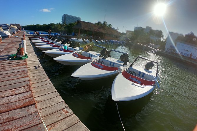 Breathtaking experience driving a speedboat in Cancun with Snorkeling included - Starting at the Jungle Tour marina