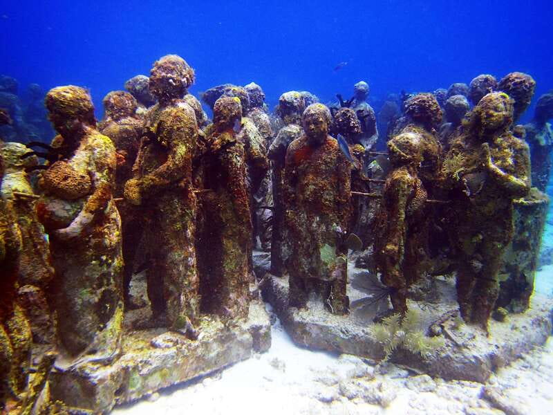 Cancun: 2-Tank Dive for Beginners with MUSA and Reef Dive - Second underwater session: a natural reef