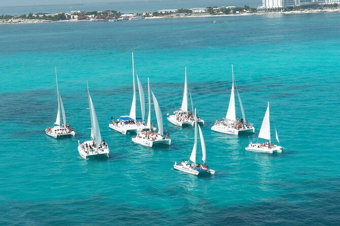 Cancun All Inclusive Catamaran Tour to Isla Mujeres - Golf carts, Punta Sur, and the limits of island exploration