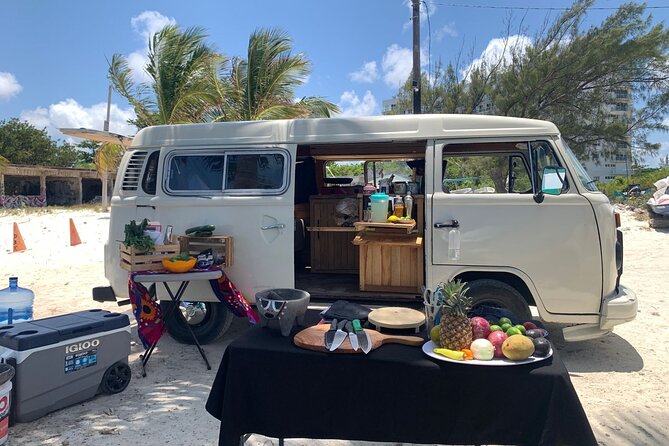 Cancun Beach Seafood Barbecue Class in a Kombi - Is $105 a fair price?