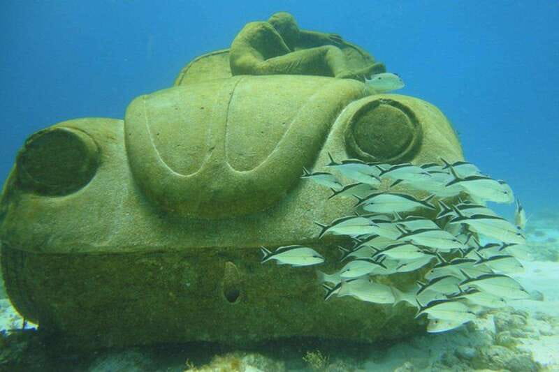 Cancun: Beginner Scuba Diving at Underwater Museum - The 9:30 am boat ride to the Caribbean sites