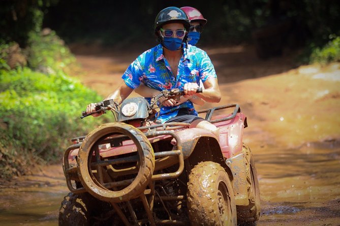 Cancun Best ATV Tour, Ziplines and Cenote Swim with Lunch - Tacos, tequila, and a short Mayan presentation