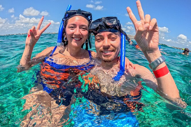 Cancun Catamaran: Isla Mujeres, Snorkeling, Drinks & Buffet Lunch - Buffet lunch at the beach club